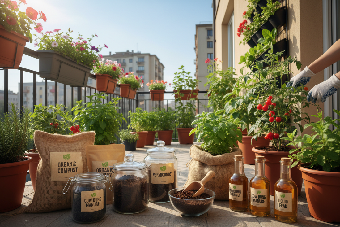 Best Fertilizers for Your Kitchen Garden and Balcony Plants