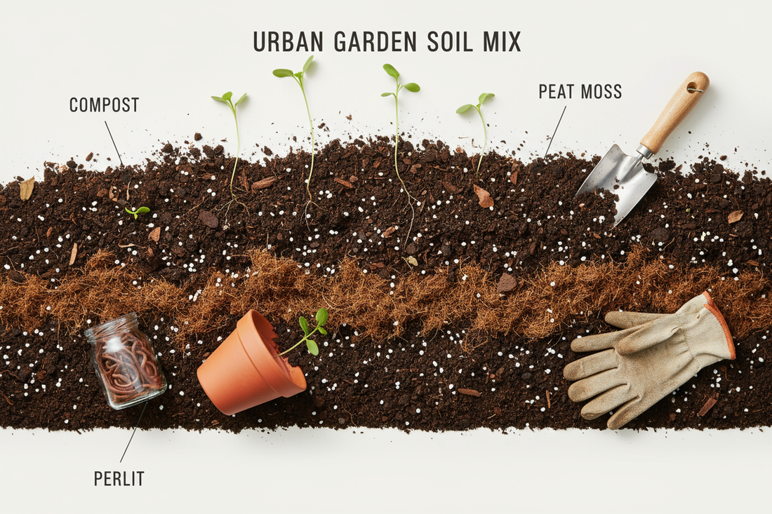 Best Soil Mix for Urban Gardens: A Complete Guide