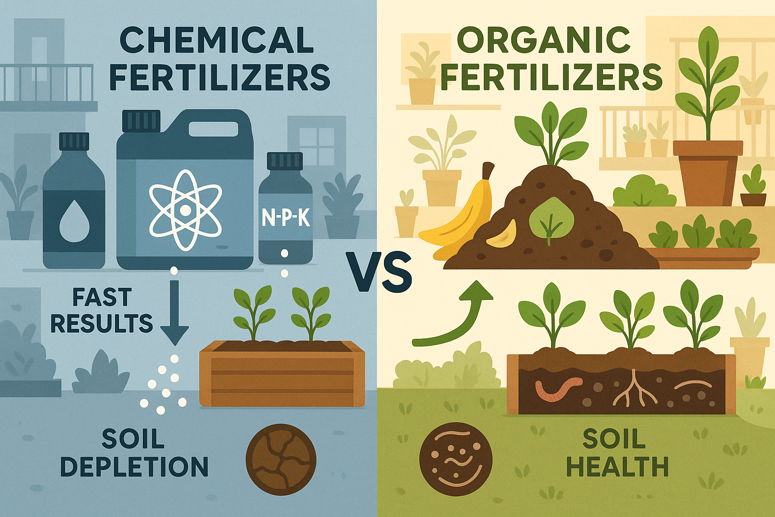 Frequently Asked Questions of organic vs chemical fertilizer