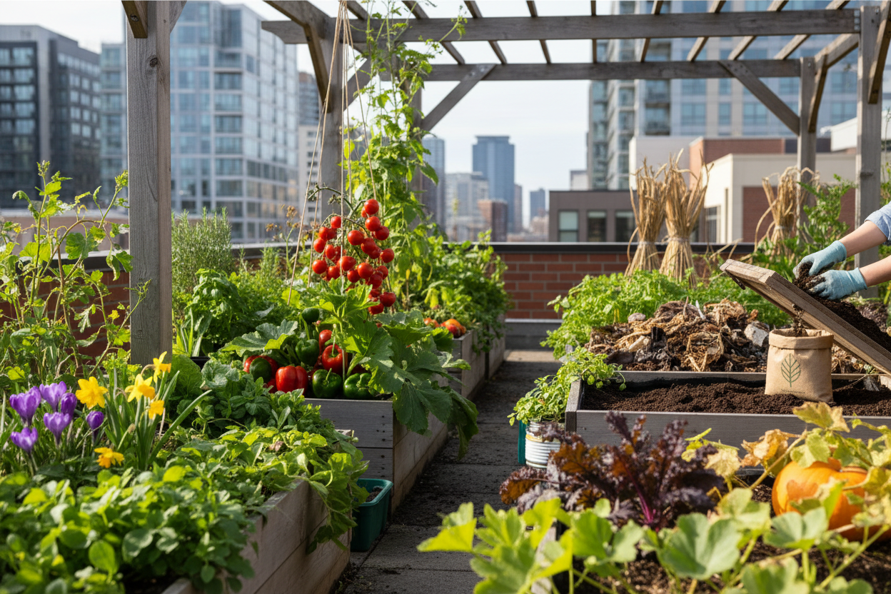 Seasonal Fertilizing Tips for Healthy Urban Gardens – IFFCO Urban Gardens