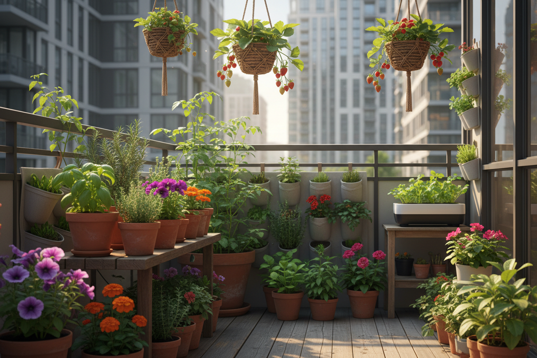 Balcony Gardening Tips for Busy City Life