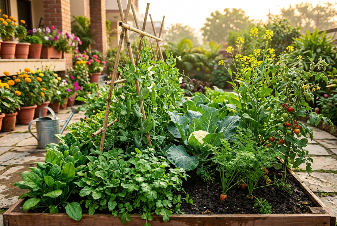 Best Vegetables and Herbs to Grow in Indian Winter