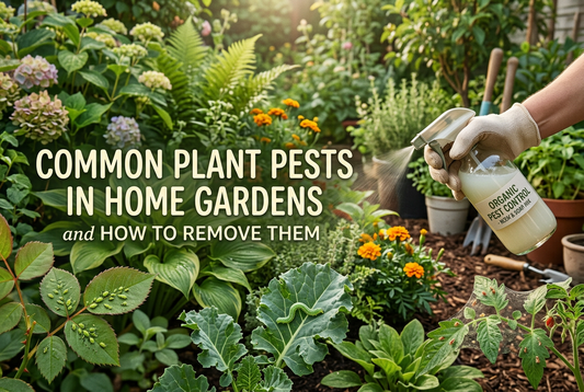 Common Plant Pests in Home Gardens and How to Remove Them