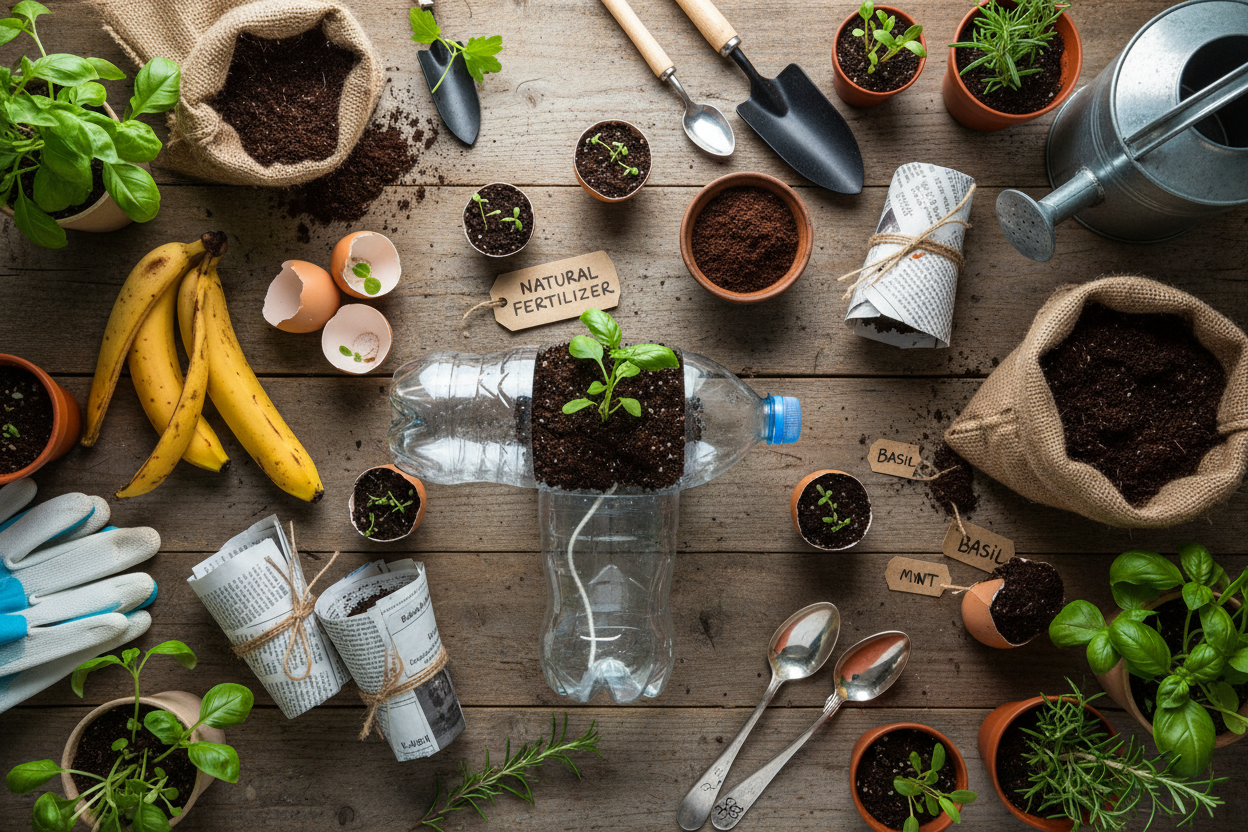 Easy DIY Gardening Hacks Using Things at Home – IFFCO Urban Gardens