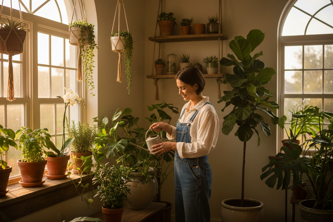 How Caring for Plants Can Improve Your Mood