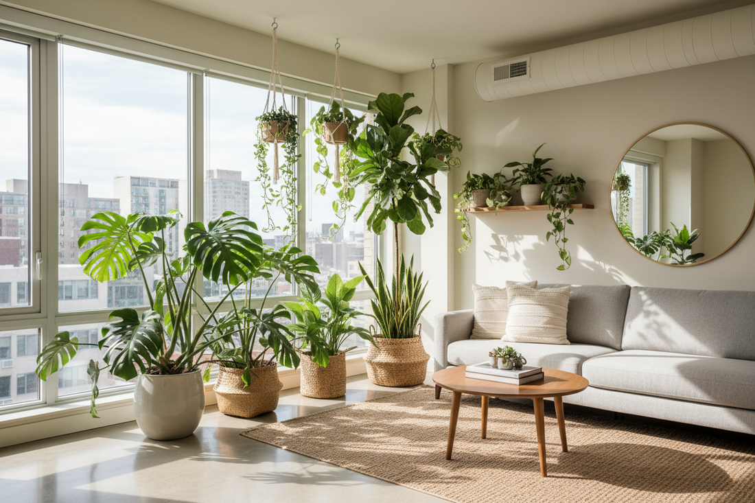 How Indoor Plants Transform Modern Apartments