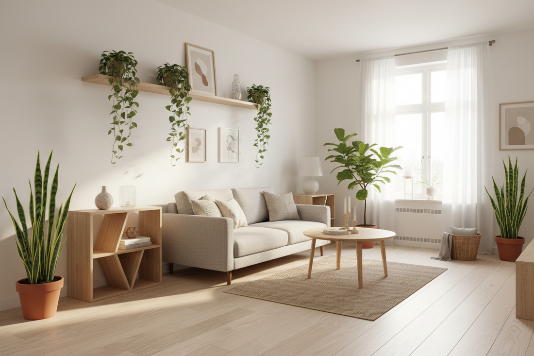 How Plants Make Small Homes Feel Bigger
