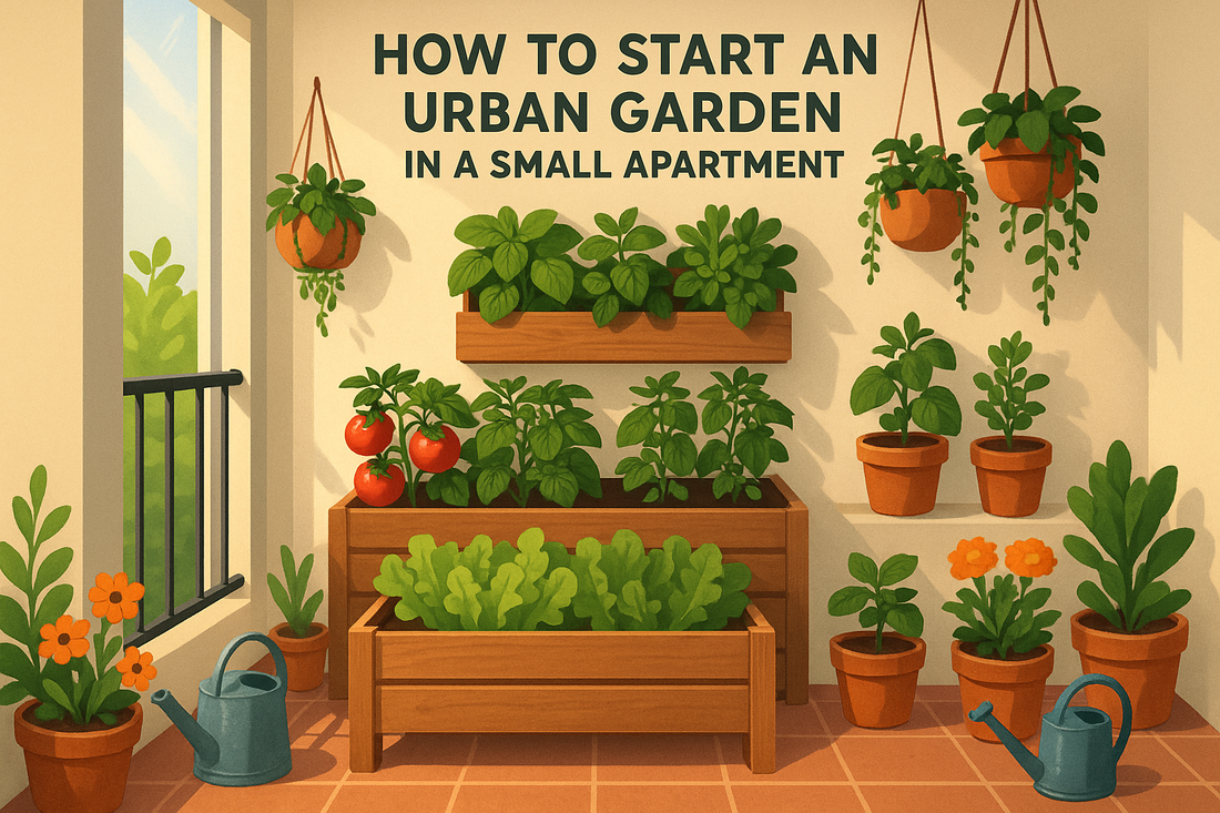 How to Start an Urban Garden in Small Apartments