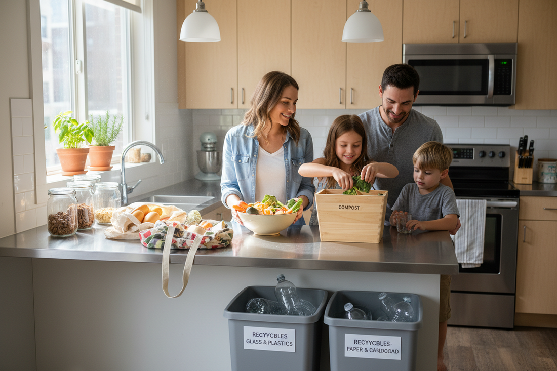 How Urban Families Can Reduce Everyday Waste