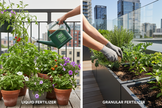 Liquid vs. Granular Fertilizers – Which is Better for Urban Gardening?