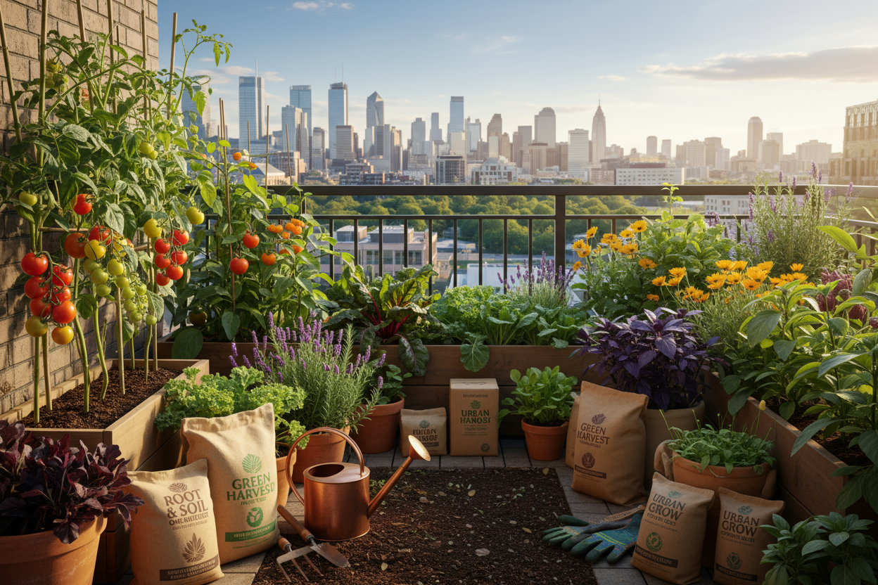 Organic Fertilizers for Balcony Gardens: Why IFFCO Urban Garden Works
