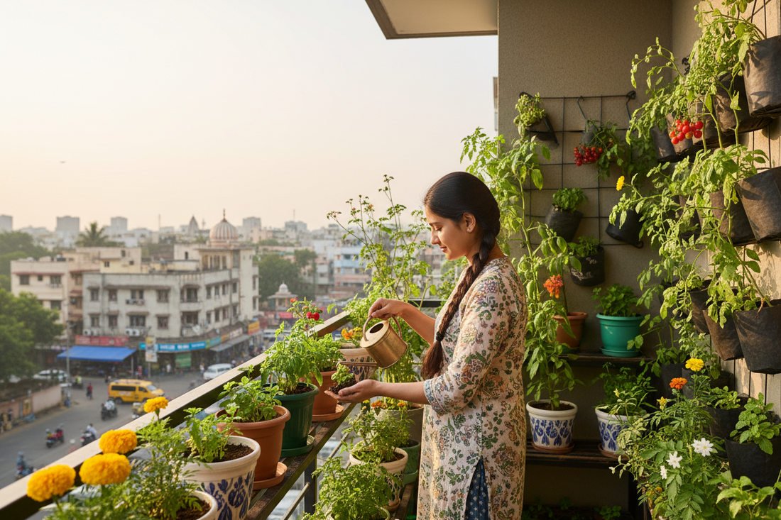 The Rise of Balcony Farming in Urban India