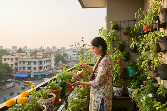 The Rise of Balcony Farming in Urban India