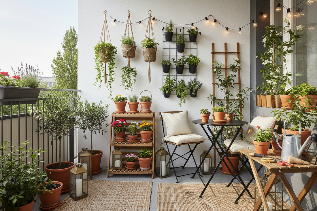 Urban Garden Decor Ideas for Small Balconies