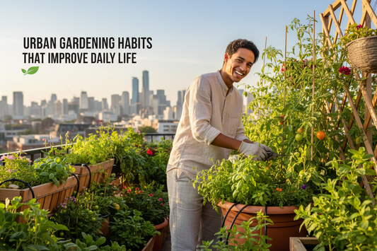 Urban Gardening Habits That Improve Daily Life