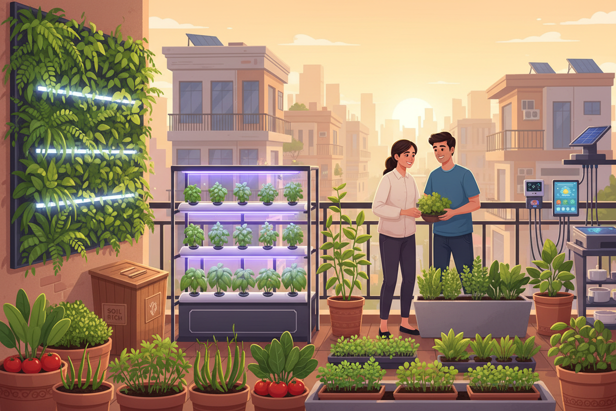 Urban Gardening Trends 2025: What’s New in India – IFFCO Urban Gardens