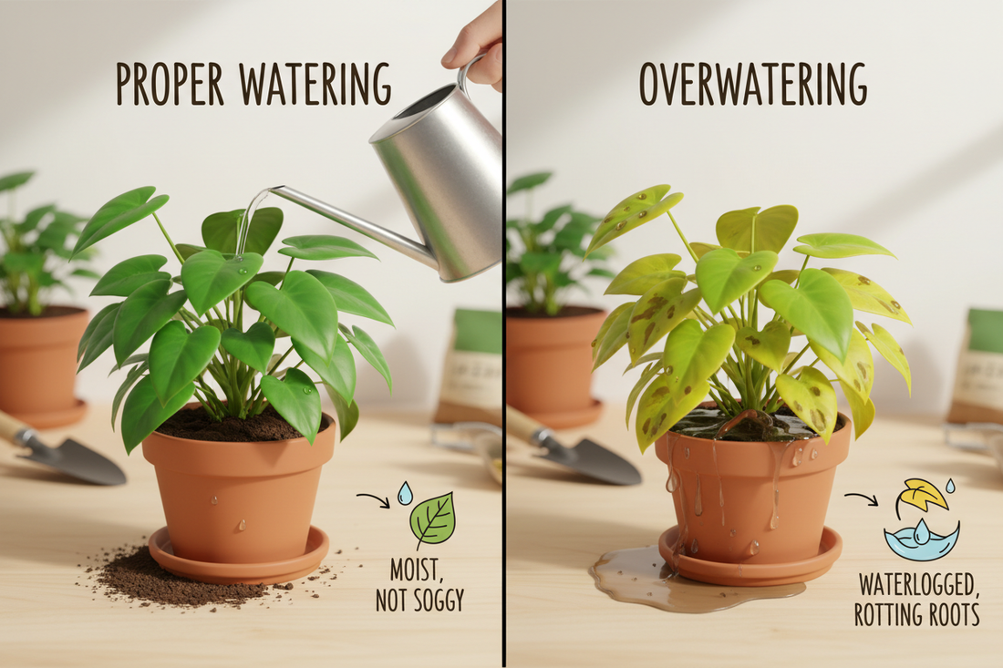 Watering Plants the Right Way How Much Is Too Much