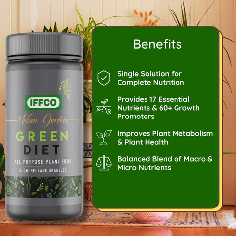 Green Diet – Complete Plant Food, Slow Release Granules