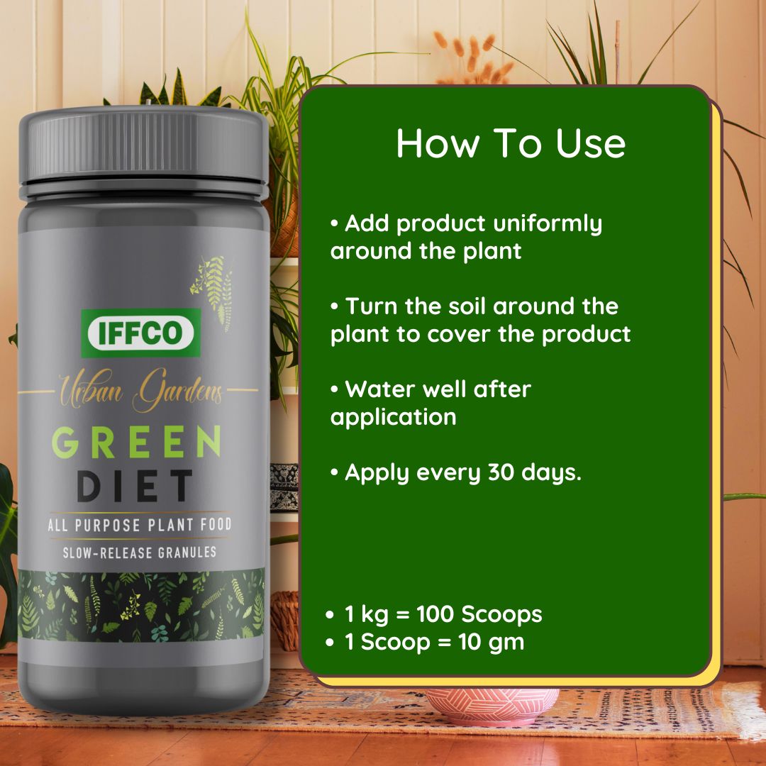 Green Diet – Complete Plant Food, Slow Release Granules