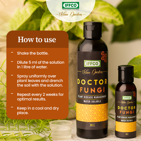 Doctor Fungi - Organic Bio-Fungicide, Water Soluble Liquid