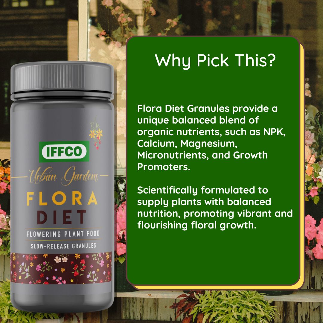 Flora Diet – Flowering Plant Food, Slow Release Granules