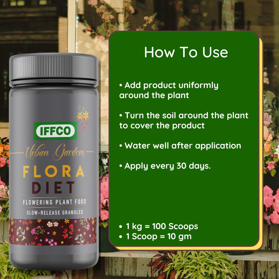 Flora Diet – Flowering Plant Food, Slow Release Granules