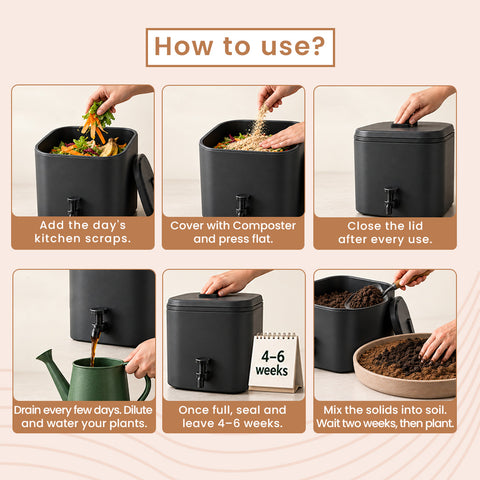 Composter - Kitchen Waste Decomposer