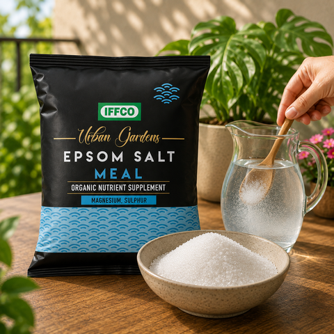 Epsom Salt Meal - Organic Magnesium Sulphate Fertilizer, Water Soluble Powder