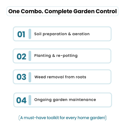 5-Piece Garden Tool Set