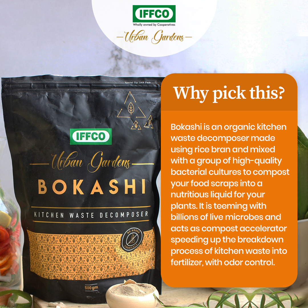 Bokashi - Kitchen Waste Decomposer, Rice Bran + Live Cultures