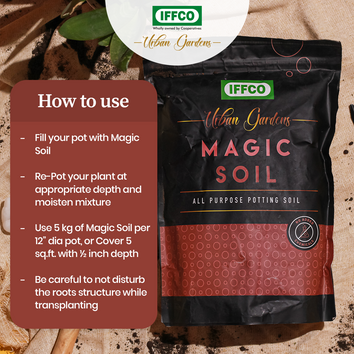 Magic Soil – All Purpose Soil Less Potting Mix