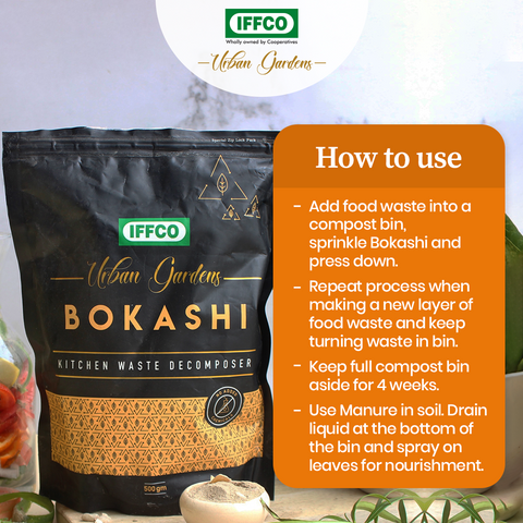 Working Bokashi - Kitchen Waste Decomposer, Rice Bran + Live Cultures