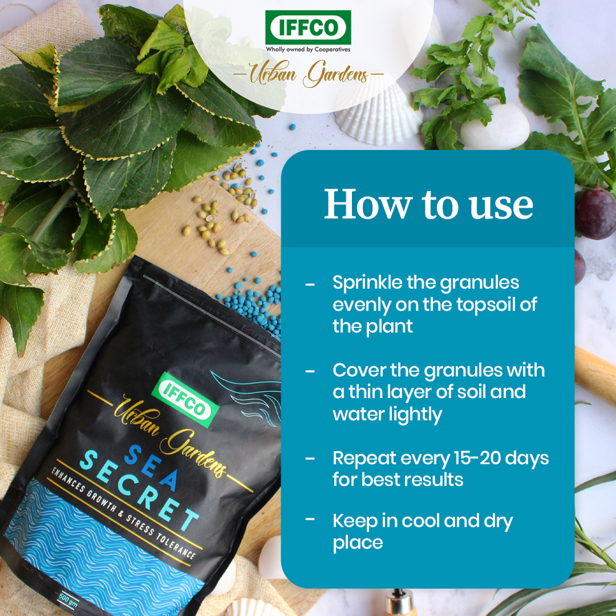 Sea Secret - Organic Seaweed Extract, Slow Release Granules