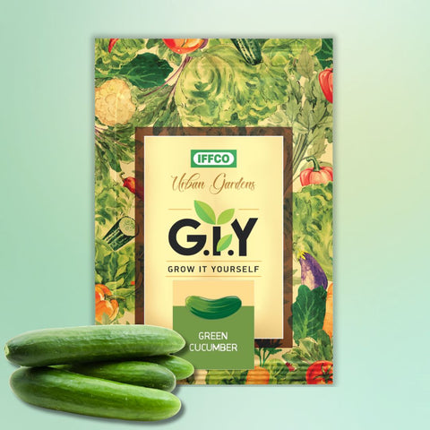 GIY - Green Cucumber(Kheera) Seeds