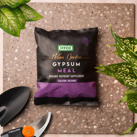 Gypsum Meal - Organic Calcium Sulphate Fertilizer & Soil Conditioner, Slow Release Powder.