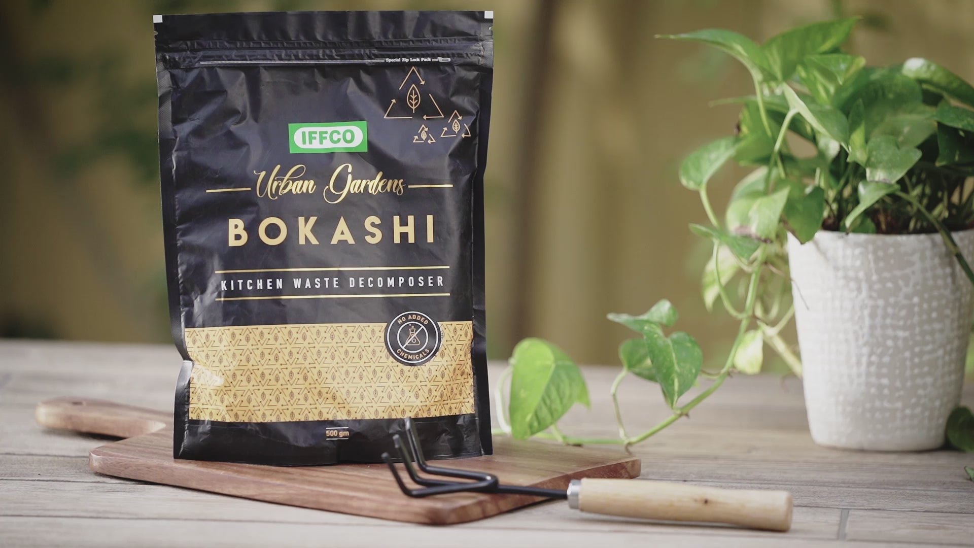 Bokashi - Kitchen Waste Decomposer, Rice Bran + Live Cultures